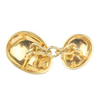 ladybird/bug cufflink 18ct yellow gold - rear