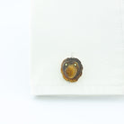 mighty lion tigers eye 18ct yellow gold cufflinks - cuff