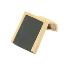 ONYX WEDGE 18ct ROSE GOLD CUFFLINKS - main