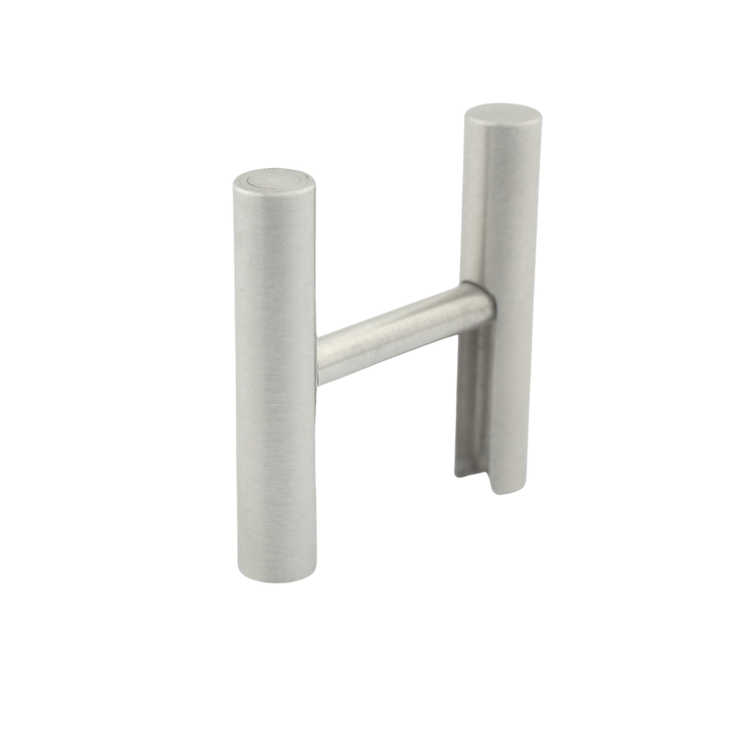 h-bar solid steel cufflinks - main