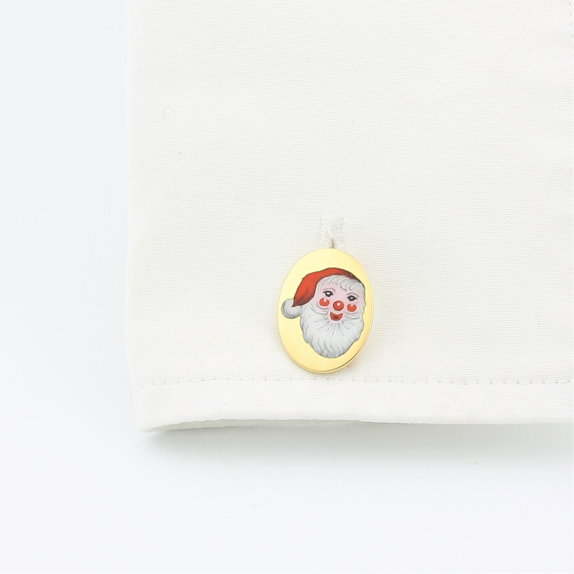 CHRISTMAS SCENE CUFFLINKS - Cuff